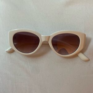 White sunglasses